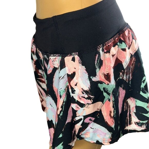 Zelos Tropical Geo Print Running Shorts Size Small Beach Fitness Active - Picture 4 of 8